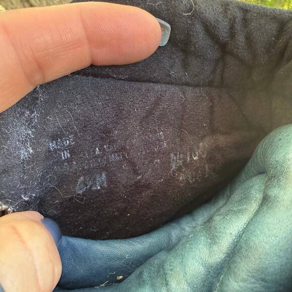 Vintage 80s 90s Laredo Performair Lace Up Roper Kilte Fringe Booties 6 1/2 B - Picture 7 of 7